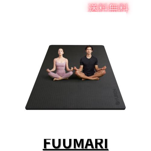 YUREN ヨガマット 2人用 200x130cm 15mm厚 楽天市場】【クーポンで20％OFF】YUREN ヨガマット 二人用 TPE