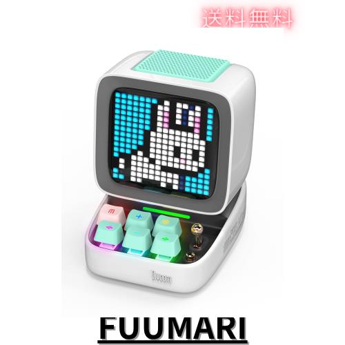 Divoom Ditoo-ProポータブルBluetoothスピーカー3.55インチLEDスクリーンピクセルディスプレイ、DSPワイヤレススピーカーAPPコントロール