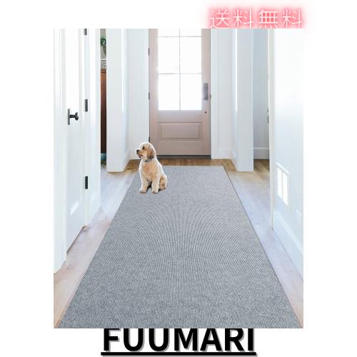廊下敷き マルチロールカーペット 600*90cm 吸着マット 足腰負担軽減 洗える 厚み4mm ずれない キッチンマット 階段カーペットマット 床保 廊下敷き マルチロールカーペット 吸着マット 足腰負担軽減 洗える 600