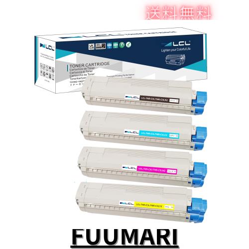 LCL OKI用 TNR-C3L TNR-C3LK2 TNR-C3LC2 TNR-C3LM2 TNR-C3LY2 再生トナーカートリッジ (4色セット ブラック シアン マゼンタ イエロー) 11,159円