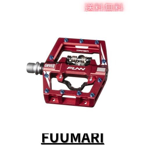 Funn マンバ S (Mamba S) ビンディング ペダル - 片面 SPD 対応 マウンテンバイク ペダル - 片面 フラットペダル - マウンテンバイク BMX