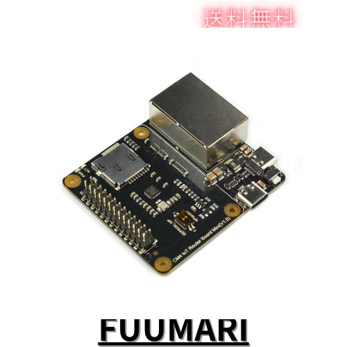 CM4 IoT ルータ拡張ボード Mini Raspberry Pi CM4キャリアボード，PCIeハイスピードネット、OpenWRT対応の通販は