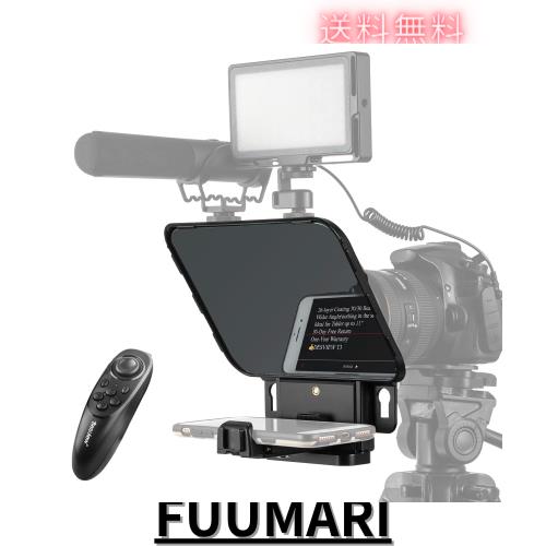 Desview T3 テレプロンプター スマートフォンタブレット デジタル一眼レフカメラ 11インチ Padの携帯電話用ポータブル テレプロンプター