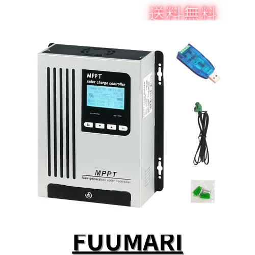 SOLAFANS 48V 55A MPPT ソーラーエネルギー充電コントローラ動作電圧 DC150V 12V 24V 48V 自動最大 PV 入力 3000W 選択可能なバッテリー