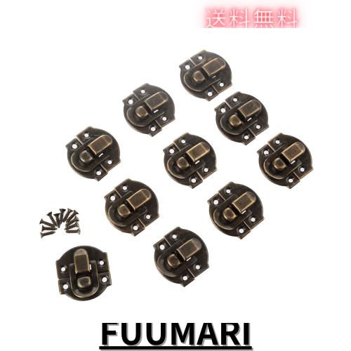 30個 ボックスラッチ ミニ ウッドボックスラッチ 27 x 29mm