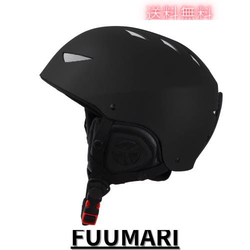 Vihir スキーヘルメット調整可能 通気口、ゴーグルとオーディオ互換、取り外し可能なライナーとイヤーパッド、男性、女性、若者向けのス