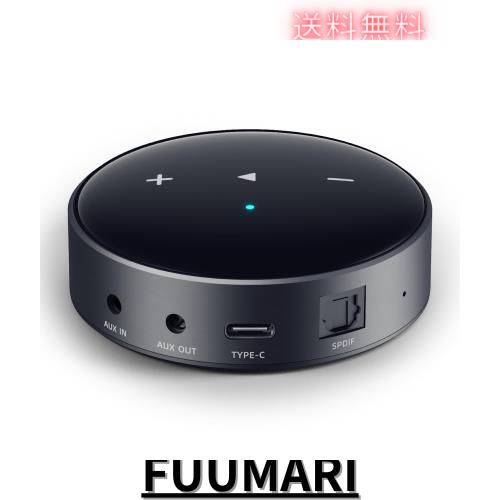 【直輸入品】WiiM Mini AirPlay 2レシーバーアダプター、WiFiマルチルームストリーマーおよびトランスミッター、AlexaおよびSiri、Auxお