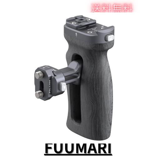 ULANZI サイドハンドル F22 クイックリリース 1/4ネジ付き ミカルタ素材 軽量 サイドフォーカスハンドル 左右使用可能 上下調整可能