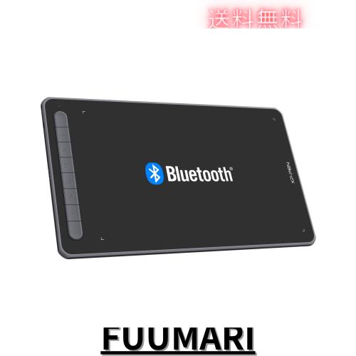 XPPen ペンタブ Deco LW ワイヤレス Bluetooth対応 板タブ ペンタブレット 10x6インチ X3チップ搭載ペン 傾き検知 選べる4色 デザイン テ