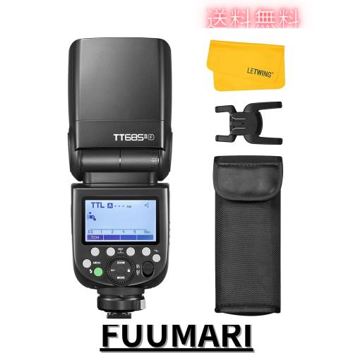 GODOX TT685II-F TT685II F ストロボ フラッシュ TTL HSS 1/8000s 2.4G 無線伝送 スピードライト カメラフラッシュ 富士 FUJIFILM カメラ