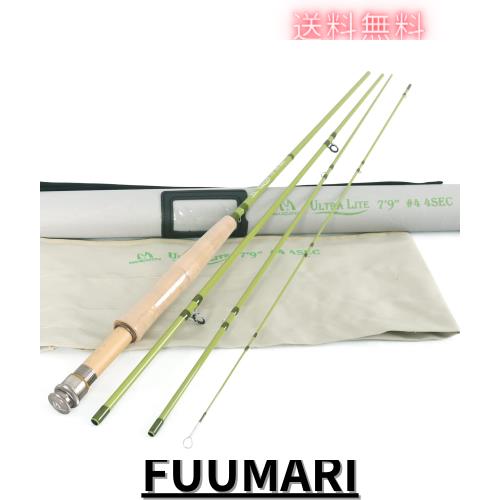 M MAXIMUMCATCH Maxcatch Ultra-lite 山岳渓流用フライロッド 1/2/3ウェイト カーボンロッド フライフィッシングために設計された (4wt 7