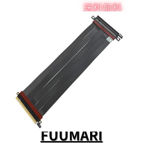 LINKUP ウルトラ PCIe 4.0 X16ライザーケーブル[RTX4090 RX6950XT x570 B550 Z690テスト済み] 超極高速シールド垂直GPUマウント ゲーム用