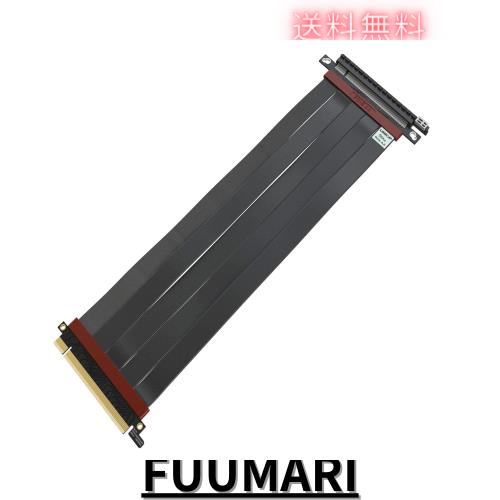 LINKUP ウルトラ PCIe 4.0 X16ライザーケーブル[RTX4090 RX6950XT x570 B550 Z690テスト済み] 超極高速シールド垂直GPUマウント ゲーム用の通販は
