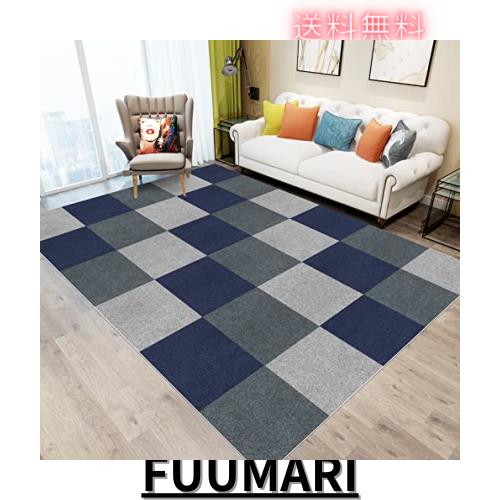 ジョイントマット 大判 吸着 タイル フロアタイル カーペット 床 カーペット【30*30cm 30枚（約1.7畳）】JAYFAN 床 タイルカーペットずれの通販は 5,384円