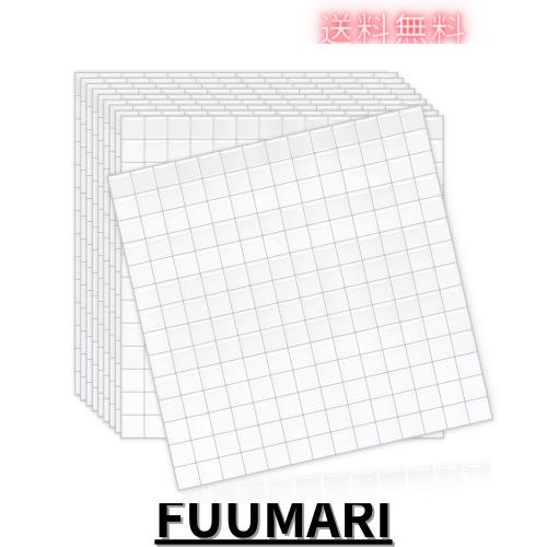 MORCART「超かわいいmini格子」タイルシール 防水 耐熱 キッチン 洗面所 トイレ DIY 家具やアイテムの装飾 タイルシート 壁紙シール 3D 6,478円