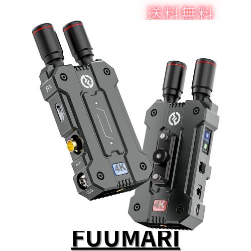 Hollyland Mars 4K ワイヤレスHDMI SDI＆HDMI無線映像伝送システム 4K/30fpsハイスピード伝送 23.98/29.97/59.94fps対応可能 2-4フラット