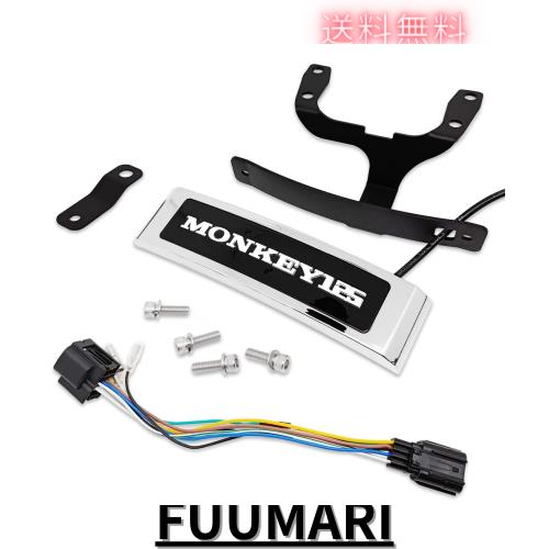 MONKEY 125 LOGO LEDライト 対応車種 ホンダ モンキー 125 Monkey 125 Z125 全車種 (LEDフロントエンブレムキット)