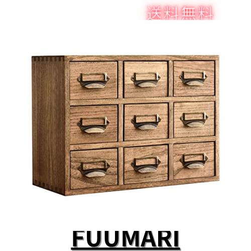 アンティーク風職人が手作り卓上チェスト小物入れ