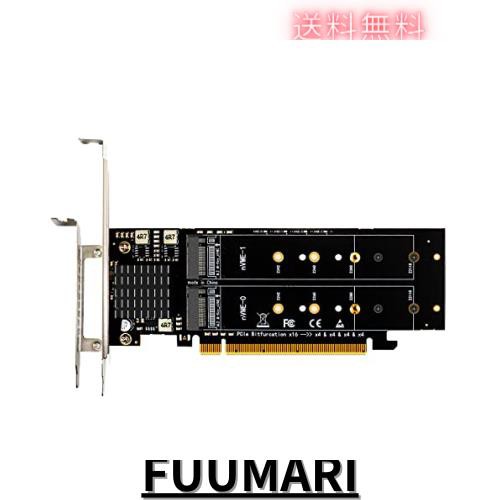 GLOTRENDS PA41 4ポート M.2 NVMe - PCIe 4.0 X16アダプタ、最大32GB/秒の帯域幅、PCIe分岐機能なし、22110/2280/2260/2242/2230サイズ対の通販はその他パソコン・PC周辺機器