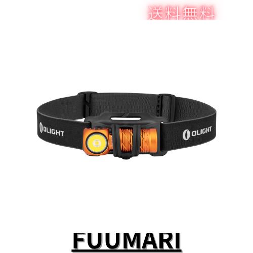 OLIGHT(オーライト) Perun 2 Mini ヘッドライト 充電式 フラッシュライト 懐中電灯兼用 高輝度led 1100ルーメン 角度調整可能 IPX8防水