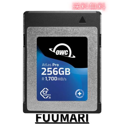 OWC 256GB Atlas Pro 高性能 CFexpress Type B メモリーカード、プロフェッショナルグレード、最大書き込み 1500MB/s、最大読み込み 1700の通販は