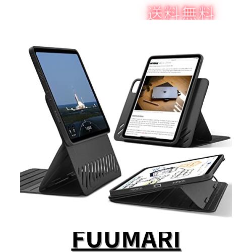 ESR iPad Pro 11インチ ケース (第4/3/2/1世代) 2022/2021/2020/2018対応 頑丈な保護 取り外し可能なマグネットカバー 調整可能な縦/横向