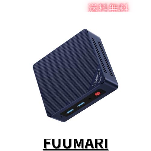 Beelink 第12世代Intel Alder Lake-N100プロセッサー（最大3.40GHz） Wi-11 Pro ミニコンピューター、MINI-S12 Pro、16GB RAM 500GB SSD