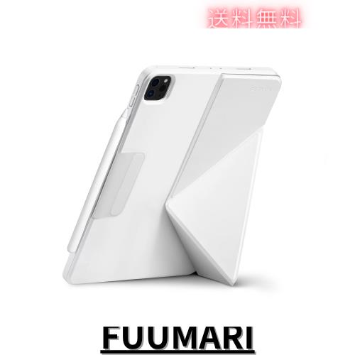 PITAKA iPad Air 13 カバー(2024) 横置＆縦置 iPad Pro 12.9 ケース(2022/2021) iPad Pro 2024対応不可 タブレットスタンド 磁気吸着 超