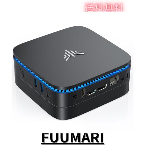 ミニpc 最新第12世代 n95 ミニpc動作より安定 2023新版 最大3.4GHz mini pc 4C 4T 16GB換装可 8GB 256GB SSD 容量拡大可能 4K 静音 高速の通販は 17,600円