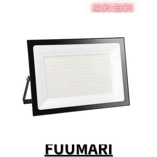 shineshare LED投光器 屋外 300W コンセント式 超薄型 作業灯 防犯灯 玄関ライト 昼光色 80-150V適用 IP66防水 自由調整 高輝度 2M 廊下 の通販は