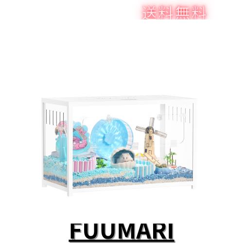 BUCATSTATE ハムスター メタル製 80cm ケージ 飼育ケージ クリアケージ