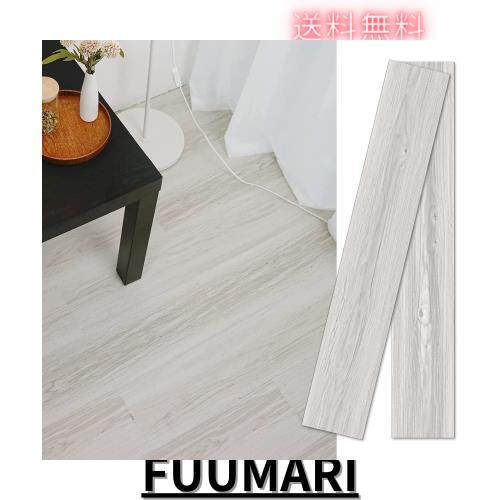 フロアタイル 置くだけ 配送込み 6畳 72枚入り 木目 クッションフロア 床 フロア シート 賃貸 フロリング リメイクシート トイレ キッチの通販は 12,059円