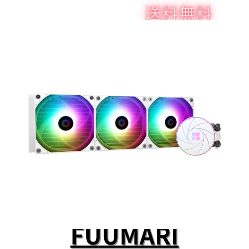 Thermalright AQUA ELITE 360 WHITE ARGB CPU液冷クーラー、CPU冷却列サイズ360、120mm PWMファン、S-FDBベアリング、AMD/AM4/AM5、INTELの通販は 8,345円