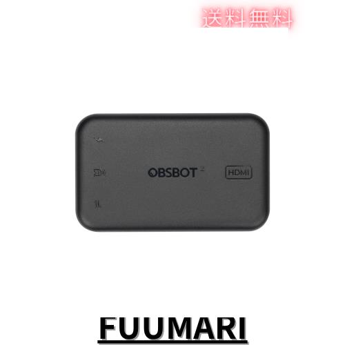 OBSBOT UVC to HDMI変換アダプター HDMI出力 UVC対応 4K解像度対応 ドライバー不要 シームレスに動く ゲーム配信/テレワークに OBSBOT Ti