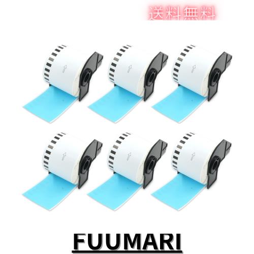 BETCKEY 感熱紙 DK-2205 ブラザー ラベル プリンター ロール 互換 ラベルシール BROTHER 62mm x 30.48m QL-550 QL-650TD QL-700 QL-800 Qの通販は