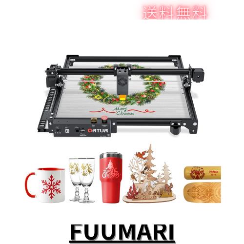ORTUR Laser Master2 Pro S2 レーザー彫刻機 10Wレーザー高出力 レーザー加工機 レーザー刻印機 レーザーカッター レーザー切断機 20000m