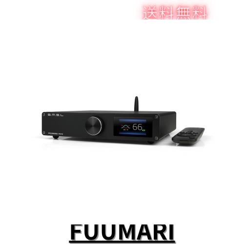 SMSL AO200 MKII デジタルパワーアンプ MA5332MSアンプチップ 160W x 160W ブルートゥース5.0/USB/RCA/XLR入力 2.1 チャンネル サブウー