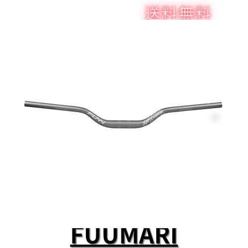 Funn アップターン (Upturn) ハイライズマウンテンバイクハンドルバー - バークランプ31.8mm、幅785mm付き。耐久性と軽量の合金ライザー