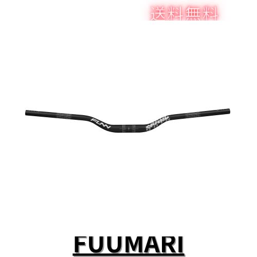 Funn アップターン (Upturn) ハイライズマウンテンバイクハンドルバー - バークランプ31.8mm、幅785mm付き。耐久性と軽量の合金ライザー