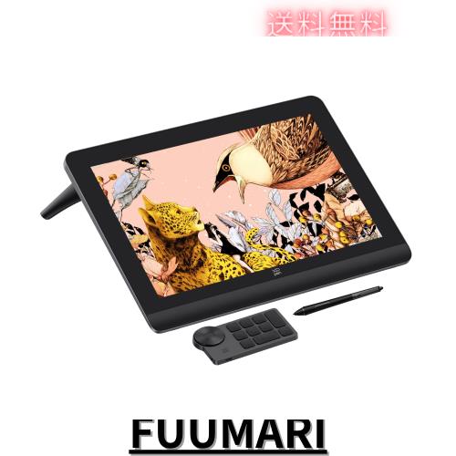 XPPen 液タブ 16インチ 液晶タブレット X3 Proペン 2.5K解像度 イラスト制作 テレワーク ACK05左手デバイス付 Android Windows macOS対応の通販は