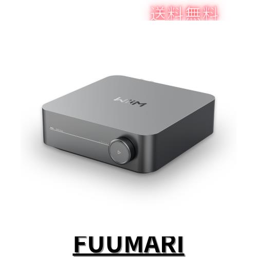 【直輸入品】WiiM Amp：AirPlay 2、Google Cast、HDMIおよびボイスコントロール対応のマルチルームストリーミングアンプ ？ Spotify、Qobu