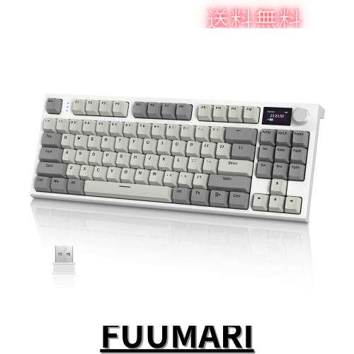 ATTACK SHARK x AJAZZ K86 メカニカルキーボード リニア ゲーミング