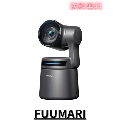 OBSBOT Tail Air ストリーミング PTZ リモート IP カメラ 4K UHD AI 搭載 人 動物 自動追跡 レーザーAF マイク付き ライブ 配信 映像 動