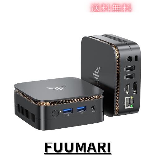 NiPoGi ミニpc n97 mini pc 最大3.6GHz 4C/4T 16GB DDR4 512GB M.2