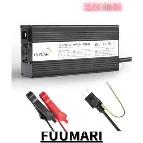 IpowerBingo 自動バッテリー充電器 定格20A LiFePO4専用 [正規品 PSE取得済み] 緊急時 全自動 温度感知モード 冬満充電を確保 スマートチの通販は