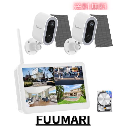 JENNOV 防犯カメラ 屋外 ソーラー 400万画素 超高画素 120°超広角 Amazon.co.jp: 【完全無線】Jennov 防犯カメラ 屋外 ソーラー