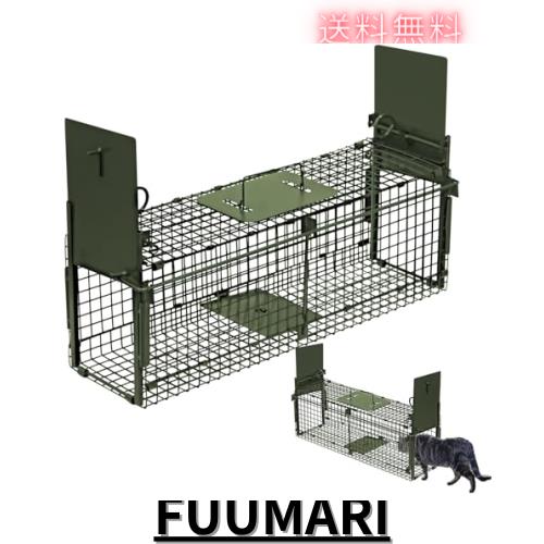 猫の保護器 サイズ 簡単組立 設置 畑 庭 家庭菜園 農業作物保護 野良猫 ねこ 猫 安全 保護かご LL(63×19×28cm)
