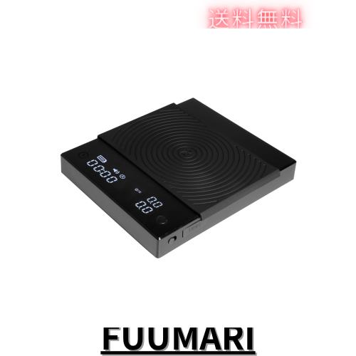 TIMEMORE タイムモア Black Mirror Basic 2.0 コーヒー スケール 高精度 計量器 精度0.1g 測量範囲0.5ｇ-2000g タイマー機能付き はかり