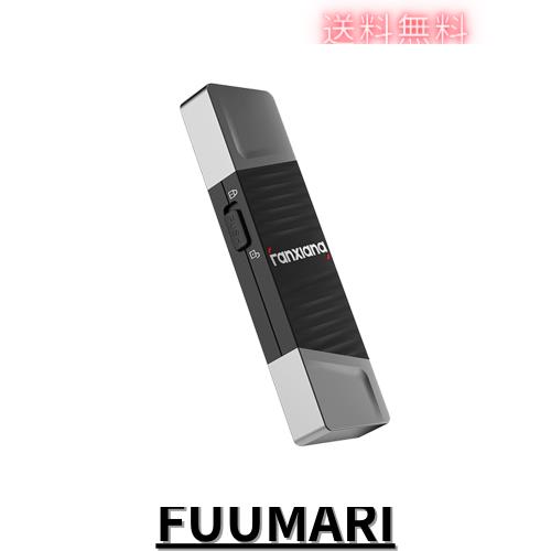 fanxiang 外付けSSD 256GB【最大読込550MB/s】Type-A/Type-C 両対応 USB3.2 Gen2 スティック型 超小型 コンパクト 2-in-1ポータブル ssd の通販は