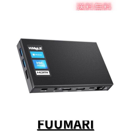 HiMeLE Quieter4C ファンレスミニPC 12th Alder Lake N100 (最大 3.4GHz, 4C/4T) Win 11 Pro 搭載 静音16GB LPDDR4x512GB Micro デスクトの通販は